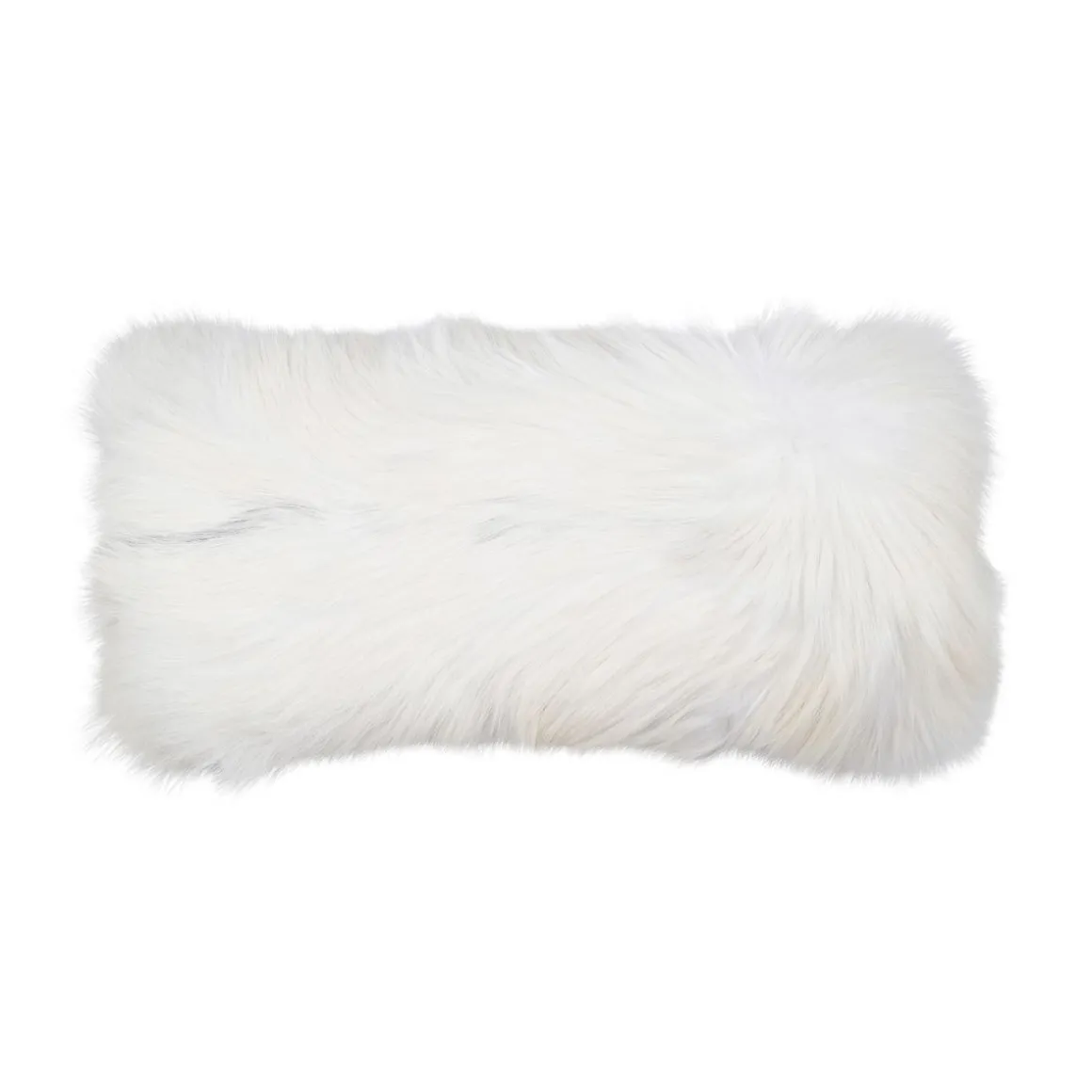 Premium rævepude | Kashmirbagside | Norge | Arctic Marble Fox | 35x65 cm
