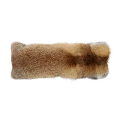 Premium rævepude | Kashmirbagside | Norge | Red Fox | 55x28 cm