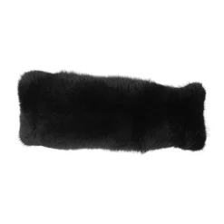 Premium rævepude | Kashmirbagside | Norge | Navy | 30x65 cm