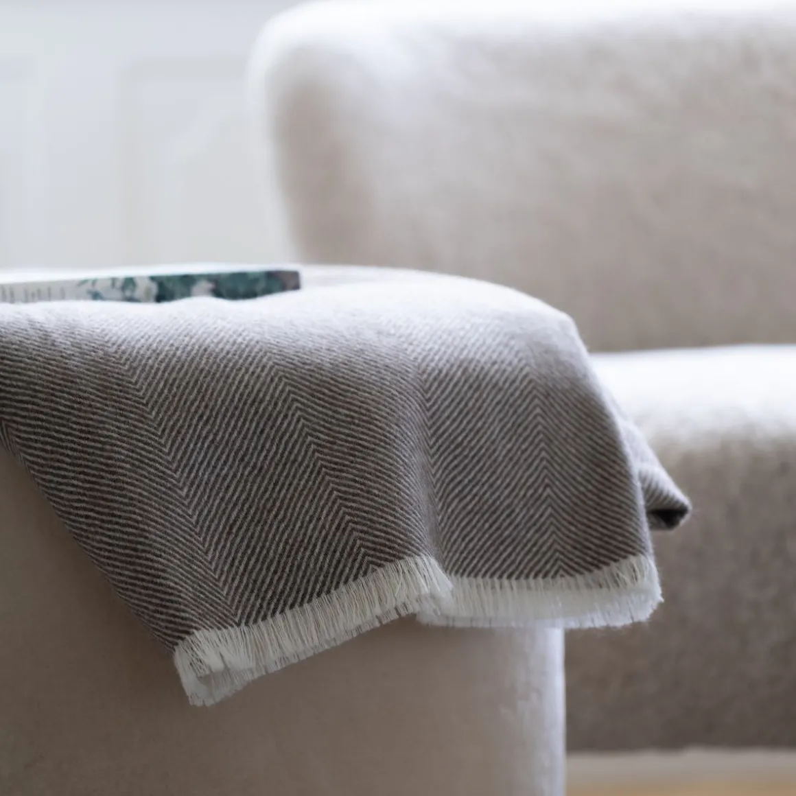 Sidsley uldplaid | 100% baby alpakauld