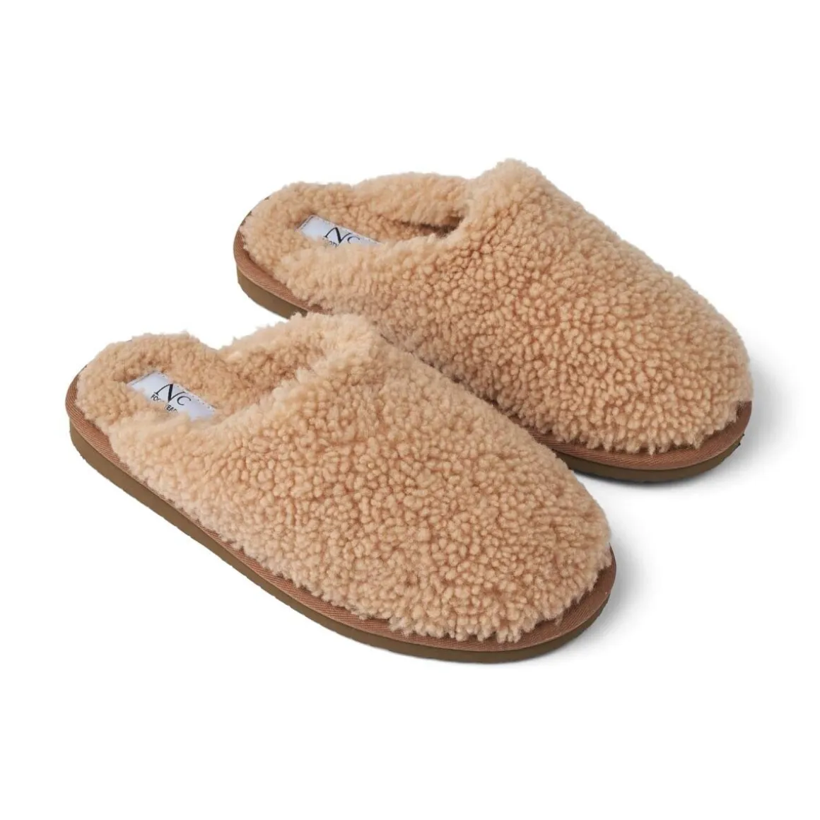 Unisex krøllet hjemmesko