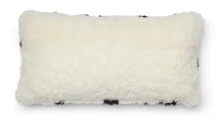 Zebra Lammeskindspude | Korthåret | New Zealand | Dobbeltsidet | 30x60 cm